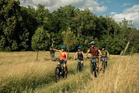 E-Bike Full-Day Trip From Prague:The Mighty Karlstejn Castle Self guided option with a pickup-up service, without lunch