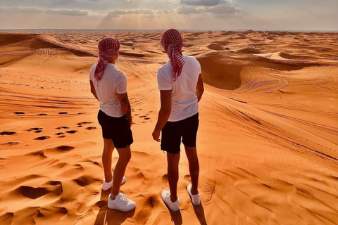 Doha: Inland Sea Desert Safari with Sunset & Sunrise Views Private Tour