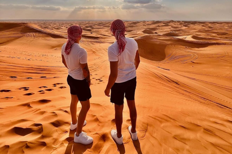 Doha: Inland Sea Desert Safari with Sunset & Sunrise Views Private Tour