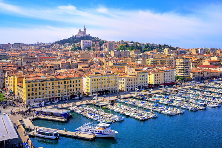 Aix: Safari in Marseille, Cassis & Bootsfahrt zu den CalanquesKleine Gruppe