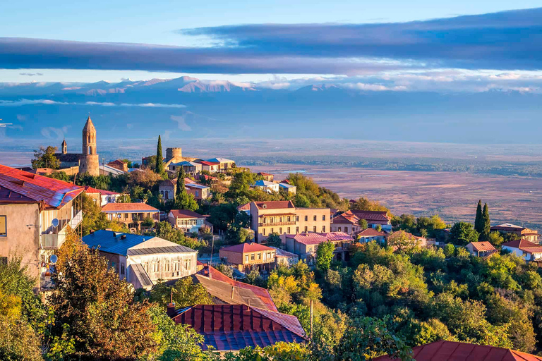 Tbilisi to kakheti bodbe Sighnaghi telavi & free 9 wine test