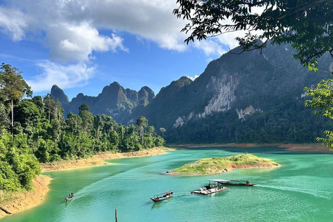 Khao Lak : Excursion au lac Cheow Lan avec déjeuner et prise en charge à l&#039;hôtel