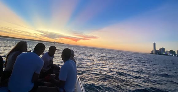 Nightlife: sunset boat party + tour of the old town
