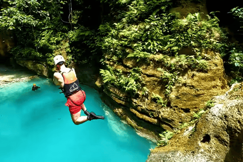 Cebu : Excursion en groupe à Oslob Whaleshark et Canyoneering avec déjeuner