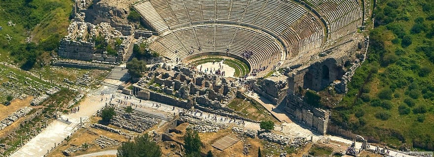 Au départ d'Izmir : Visite d'Éphèse et de la Maison de la Vierge Marie avec déjeuner