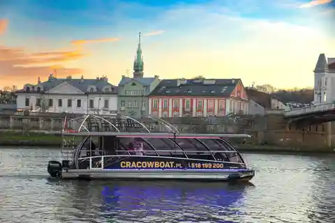 Cracovie : Croisière commentée et visite en groupe de la mine de sel de Wieliczka