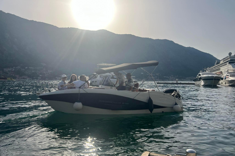 Kotor : Grotte bleue, Dame des rochers et tour en bateau de Mamula