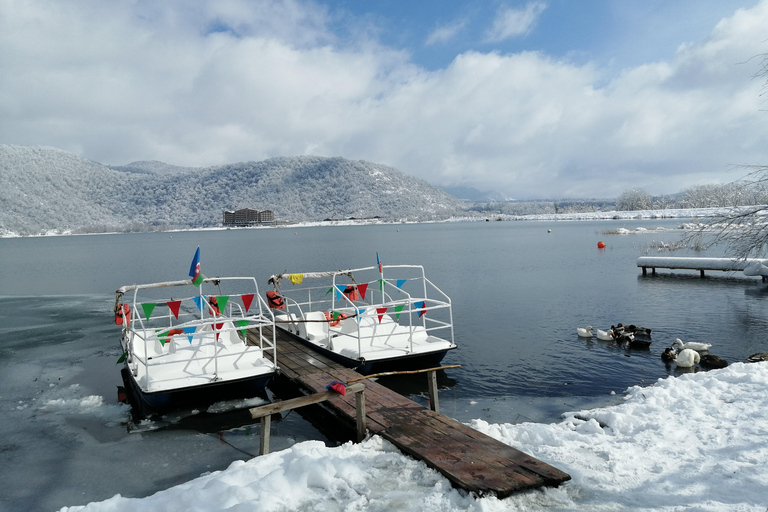 From Baku: Gabala Cable Car, Nohur Lake & Juma Mosque Trip