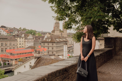 Zurich: Private Professional Photoshoot at Lindenhof