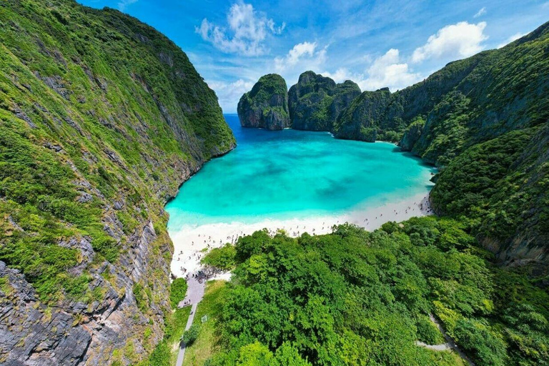 Ao Nang:Phi Phi Island 1 day with a private longtail boat From Ao Nang:Phi Phi Islands,Maya Bay Private Longtail boat