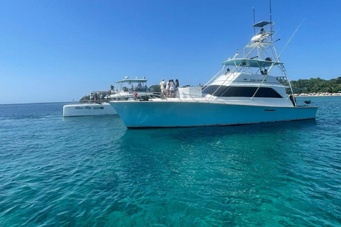 Puerto Plata: Catamaran Party with Snorkeling and Open Bar
