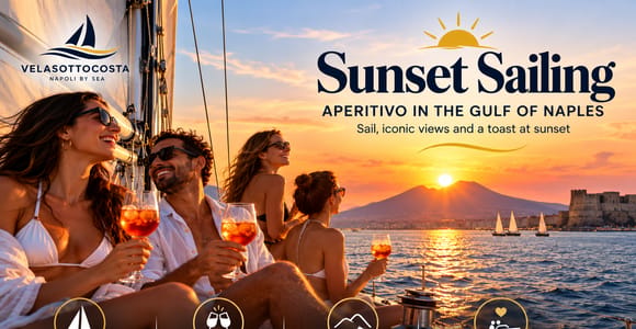 Naples: Sailing and Sunset Aperitif from Mergellina