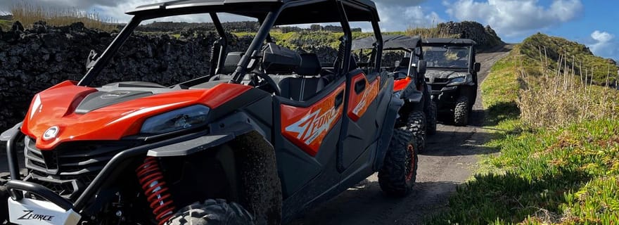 Buggy SSV - Aventure tout-terrain | Cratère du volcan Sete Cidades