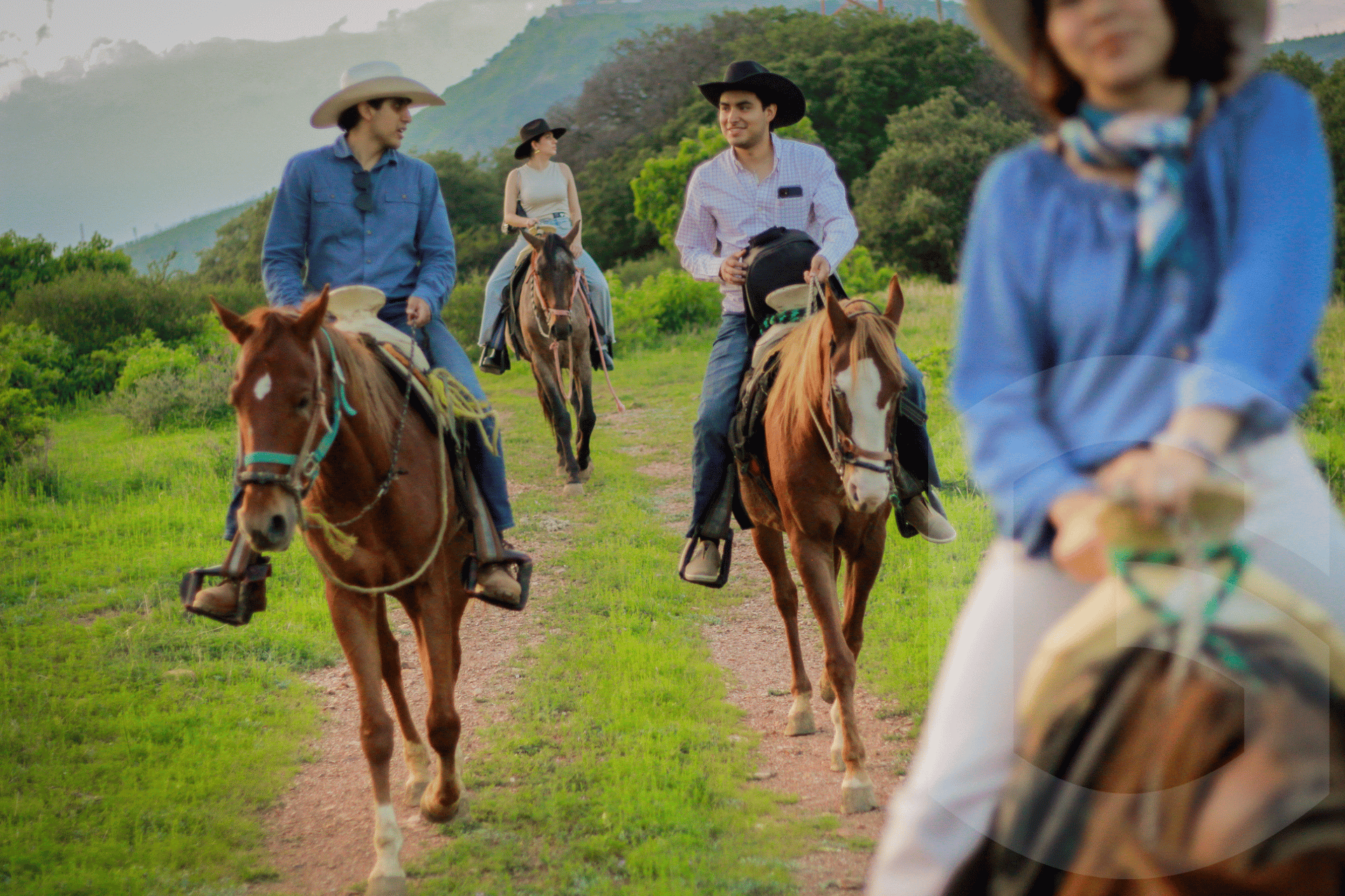 Reiten in den Hügeln von Guanajuato