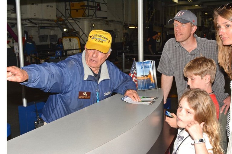 Bilet wstępu bez kolejki do muzeum lotniskowca USS MidwayBilet wstępu do muzeum lotniskowca USS Midway