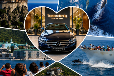 From Thessaloniki: Mount Athos Cruise & Ouranoupoli