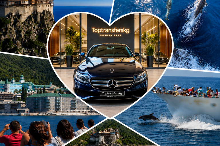 From Thessaloniki: Mount Athos Cruise & Ouranoupoli