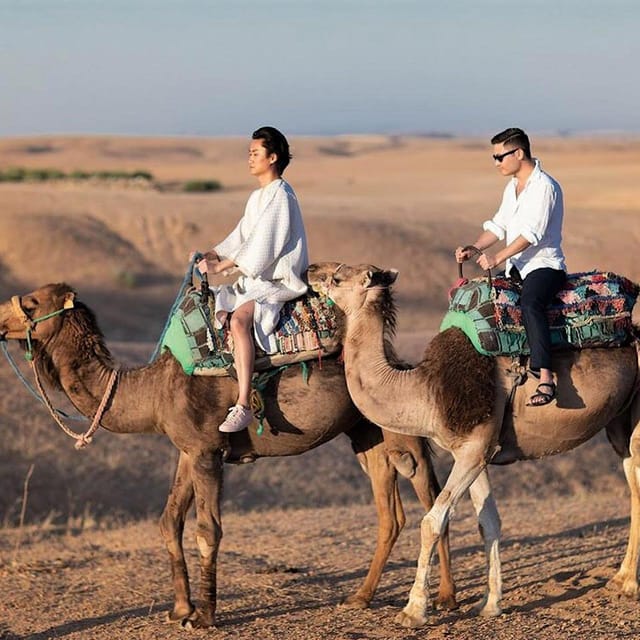 D Ner Dans Le D Sert D Agafay Au D Part De Marrakech Et Balade Dos De