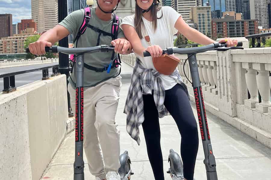Calgary: E-Scooter City Highlights Tour | 2-Stunden. Foto: GetYourGuide