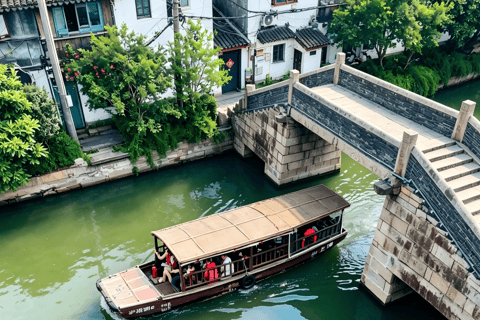 One Day at Shanghai Film Park and Zhujiajiao Water Town
