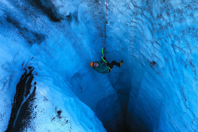 Ice climbing at Sólheimajökull