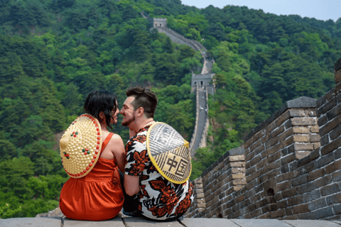 Pechino: Tour di un giorno in autobus della Grande Muraglia di Mutianyu con biglietti