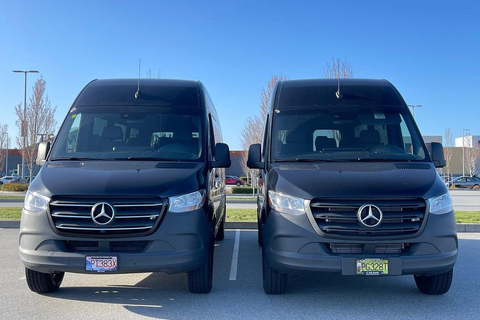 Navetta privata in furgone Sprinter da Seattle DT a Vancouver DT