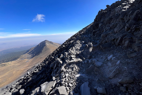 From Mexico city: Hike in Toluca's mountain (private tour) Toluca's Snowy Mountain: Private 8 kilometers Hike