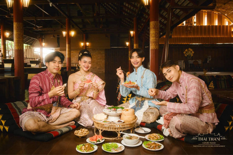 Ingresso para a Thai Thani Culture Village (PACOTE - B)