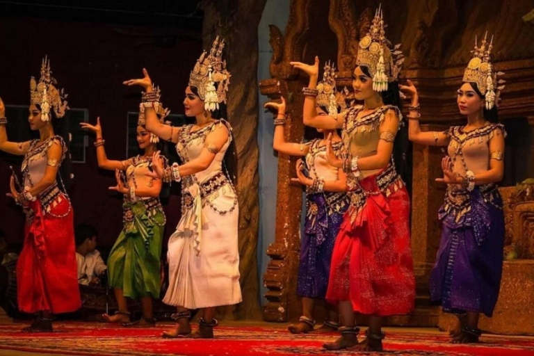 Apsara Theateraufführung inklusive Abendessen und Abholung vom HotelAbendessen mit Apsara Theateraufführung