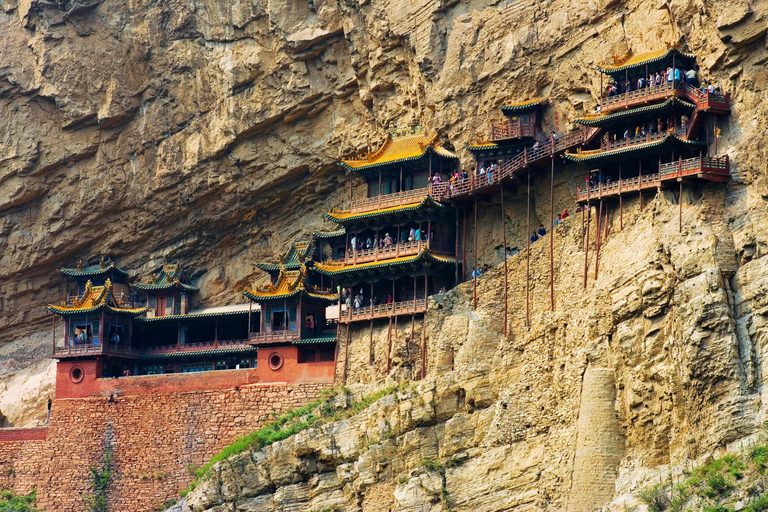 Datong: Hanging Temple and Yungang Grottoes Private Tour Datong: Hanging Temple and Yungang Grottoes from City Hotel