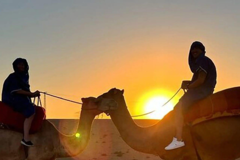 مراكش: ساعة واحدة في صحراء أغافاي مع عرض عشاء