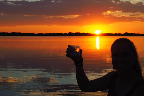 Sunset mokoro tour in Maun, a taste of the Okavango Delta