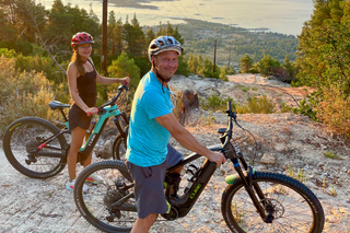 Vourvourou: Sithonia Peninsula E-Bike Tour with Guide