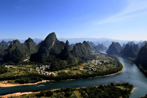 Yangshuo Xingping Crucero por el río Li&amp; impresión Espectáculo de Liusanjie