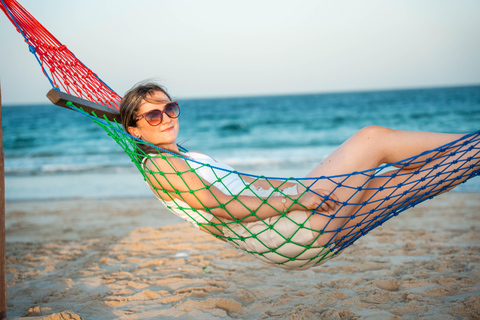 Doha: Full day Overnight & Day pass in Pvt Desert Beach Camp Doha: Full day Dune Bashing with a meal in Desert Beach Camp
