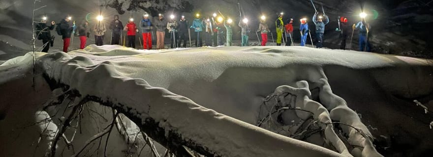 Journée privée de raquettes à neige