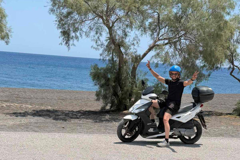 Santorini: Guided ATV Tour with Villages, Beaches & Views