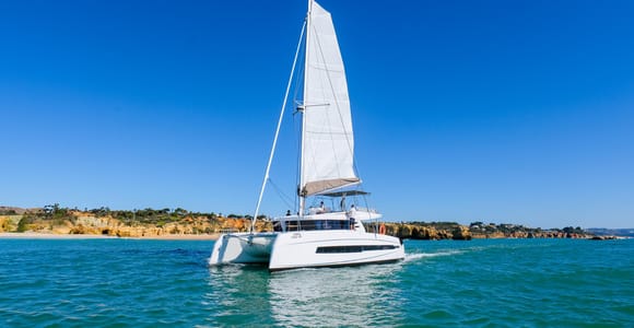 Vilamoura: Algarve Full Day Private Catamaran Charter