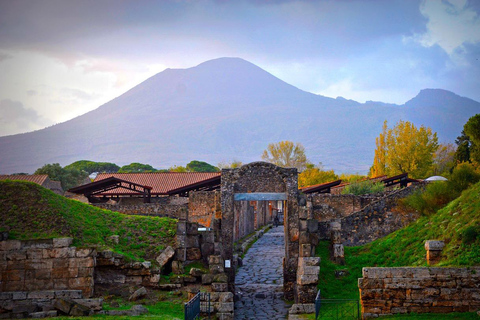 Från Rom: Pompeji och Vesuvio Guidad dagsutflykt med lunchFrån Rom: Pompeji och Vesuvius Guidad dagsutflykt med lunch