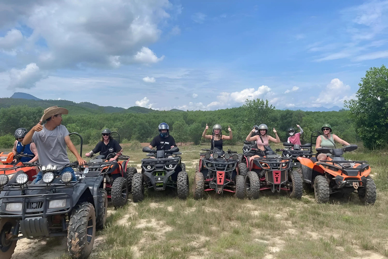 Da Da Nang/Hoi An: avventura fuoristrada in quad con barbecueTour in quad con trasferimenti da Da Nang