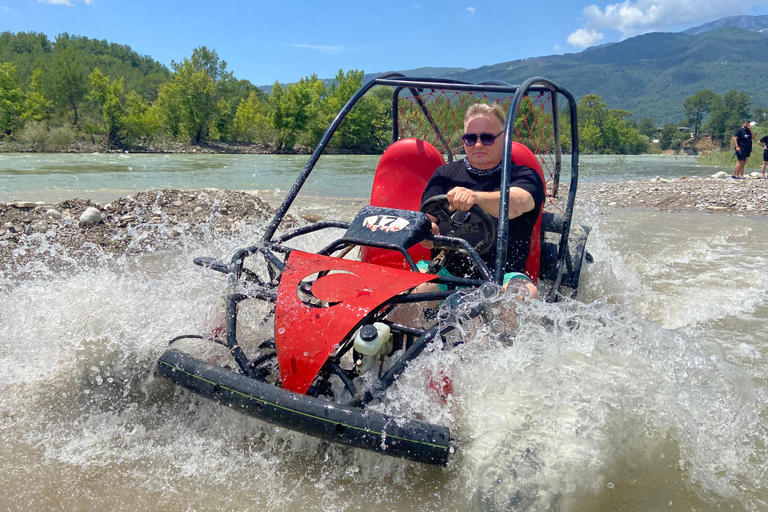 From Side/Belek/Antalya: Vip Rafting, Quad & Zip Combo Tour