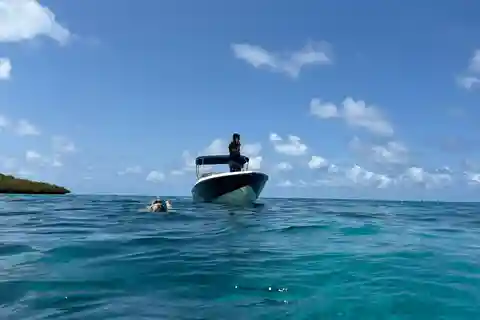 Mauritius Ile aux cerfs PRIVAT BÅT