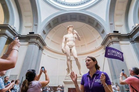 Florence: Uffizi, David Tour & Gelato with Art Historian