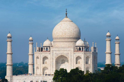 Agra: Taj Mahal Entry Ticket Guided Tour with Hotel Transfer From Delhi: Taj Mahal Guided Tour with Hotel Transfer