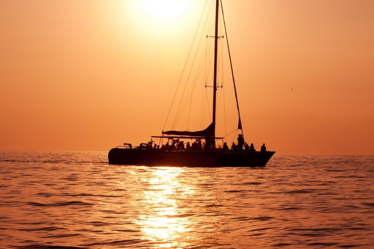 Montego Bay: catamarancruise bij zonsondergang bij zonsondergang