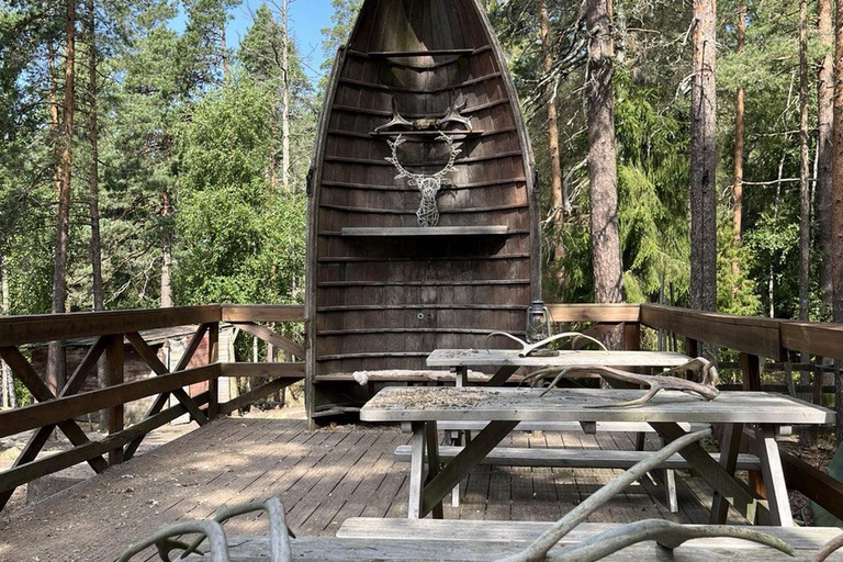 Helsinki: Reindeer Park & Nuuksio Nature Tour