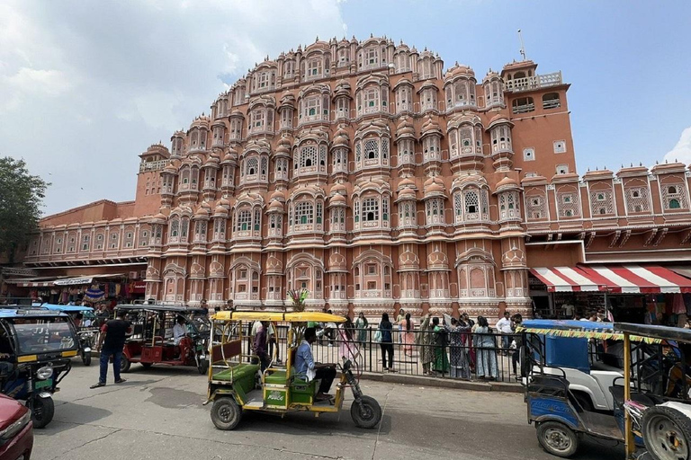 4-Days Golden Triangle w/ Ranthambore Tiger Safari Adventure Tour with 4-Star Hotel, Private Car, Driver, Guide & Safari