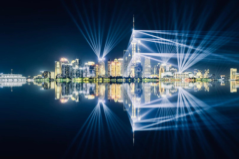 Shanghai Sunset Walk: Historic Bund to Cyberpunk Skyline Private VIP Tour (English & French)
