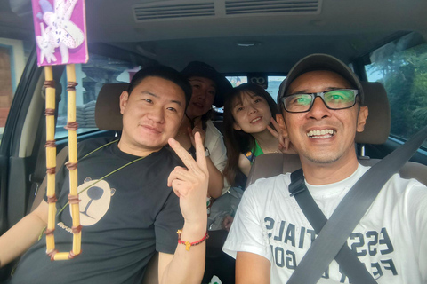 Ubud: Private Car Charter with Entry Fees Ubud Customizable Tour